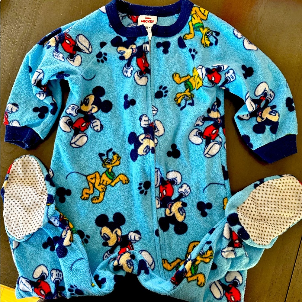 Disney Mickey Footy Pajamas